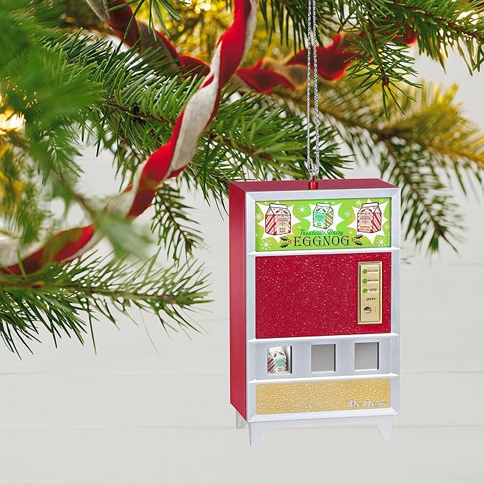 Hallmark Keepsake Christmas Ornament 2023, Nellco Eggnog Machine, Musical Ornament with Light, Gifts for Her