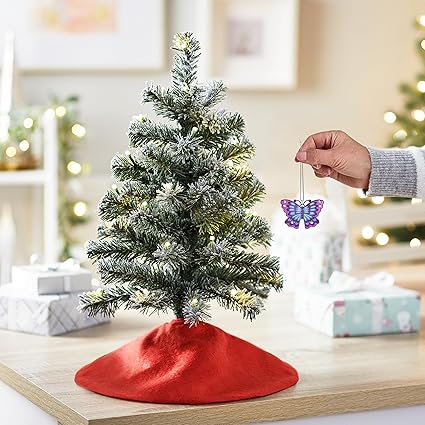 Hallmark Keepsake 1" Miniature Christmas Ornament 2023, Mini Little Purple Butterfly, Metal