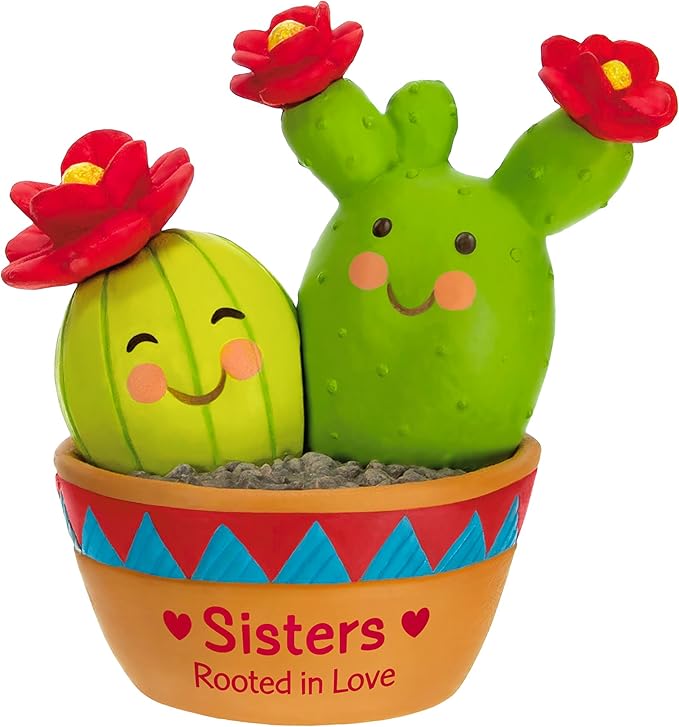 Hallmark Keepsake Christmas Ornament 2023, Rooted in Love, Cactus Gift for Sister