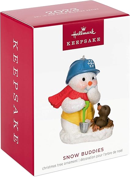 Hallmark Keepsake Christmas Ornament 2023, Snow Buddies 2023, Snowman Gifts