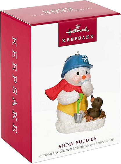 Hallmark Keepsake Christmas Ornament 2023, Snow Buddies 2023, Snowman Gifts