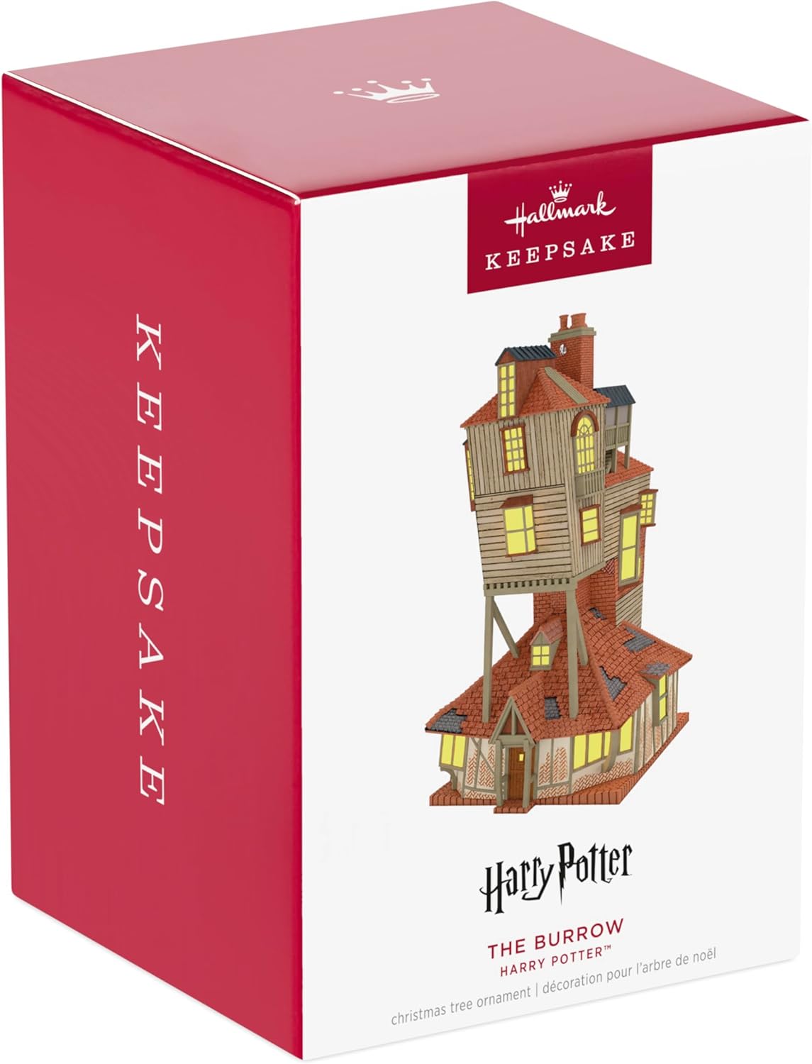 Hallmark Keepsake Christmas Ornament 2023, Harry Potter The Burrow, Gifts for Harry Potter Fans