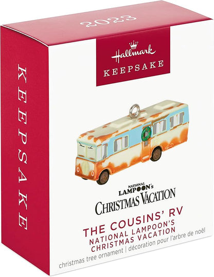Hallmark Keepsake 0.5" Miniature Christmas Ornament 2023, National Lampoon's Christmas Vacation The Cousins' RV Mini