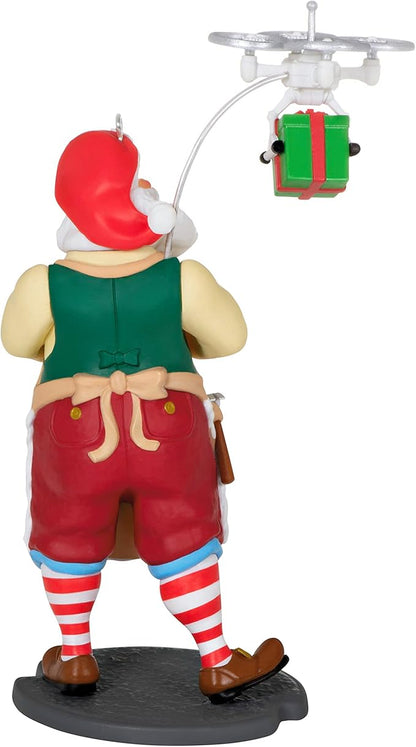 Hallmark Keepsake Christmas Ornament 2023, Toymaker Santa, Santa Collectors Gifts