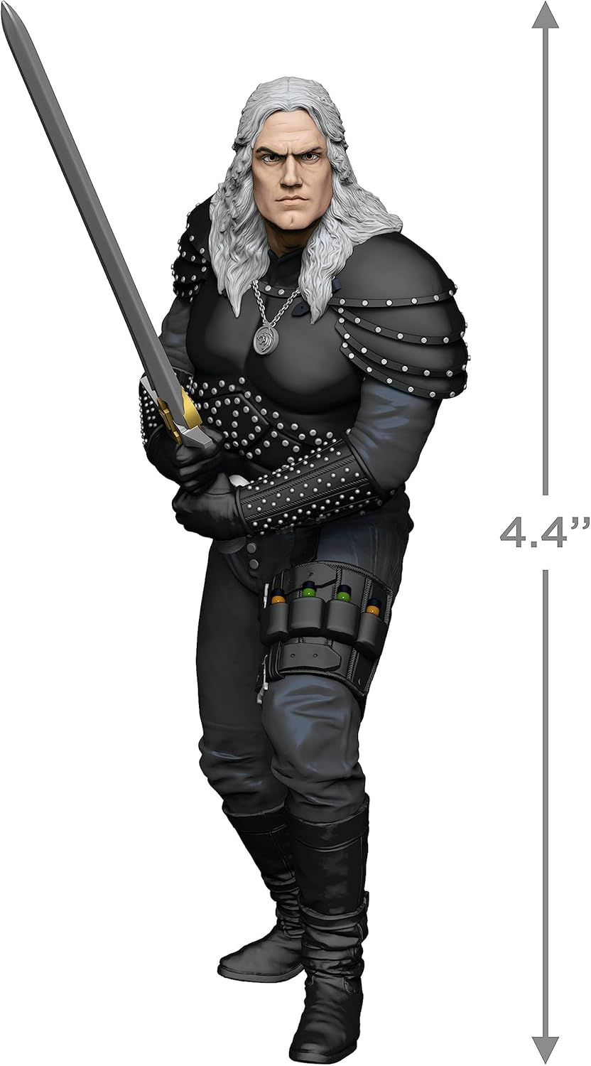 Hallmark Keepsake Christmas Ornament 2023, Netflix The Witcher Geralt of Rivia, Sci-Fi Gifts