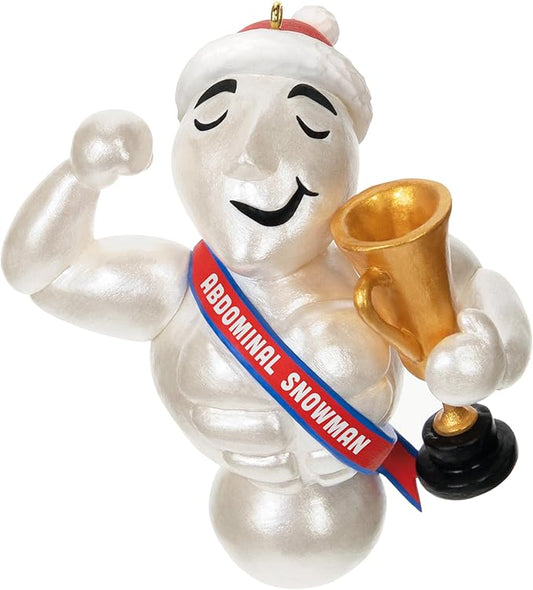 Hallmark Keepsake Christmas Ornament 2024, The Abdominal Snowman, Funny Gifts
