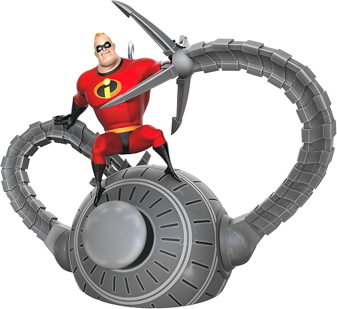 Hallmark Keepsake Christmas Ornament 2024, Disney and Pixar The Incredibles 20th Anniversary Battling The Omnidroid, Gifts for Disney Fans