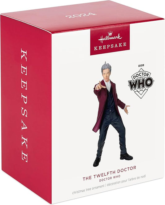 Hallmark Keepsake Christmas Ornament 2024, Doctor Who The Twelfth Doctor, TV Show Gifts