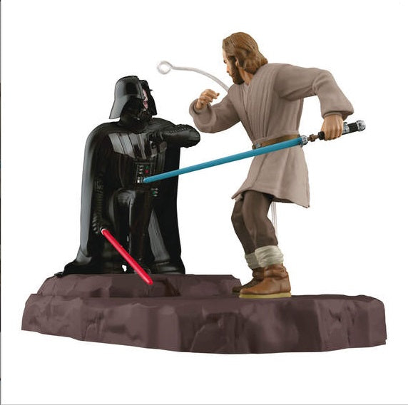 Hallmark Keepsake Ornament 2024 Face-Off with Darth Vader, Star Wars: Obi-Wan Kenobi