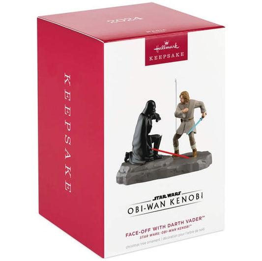 Hallmark Keepsake Ornament 2024 Face-Off with Darth Vader, Star Wars: Obi-Wan Kenobi