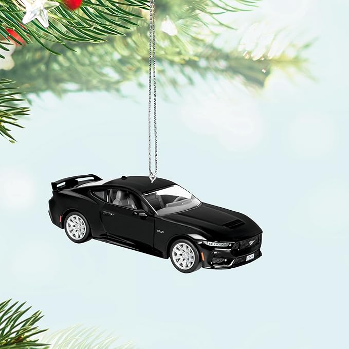 Hallmark Keepsake Christmas Ornament 2024, 2024 Ford Mustang GT, Metal, Gifts for Car Collectors
