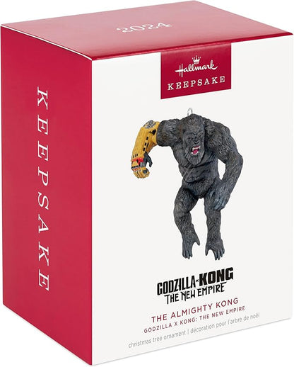 Hallmark Keepsake Christmas Ornament 2024, Godzilla x Kong: The New Empire The Almighty Kong, Sci-Fi Gifts