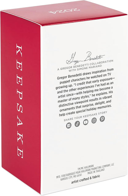 Hallmark Keepsake Christmas Ornament 2024, Hasbro My Little Pony Winter Chic Cotton Candy, Gifts for Kids