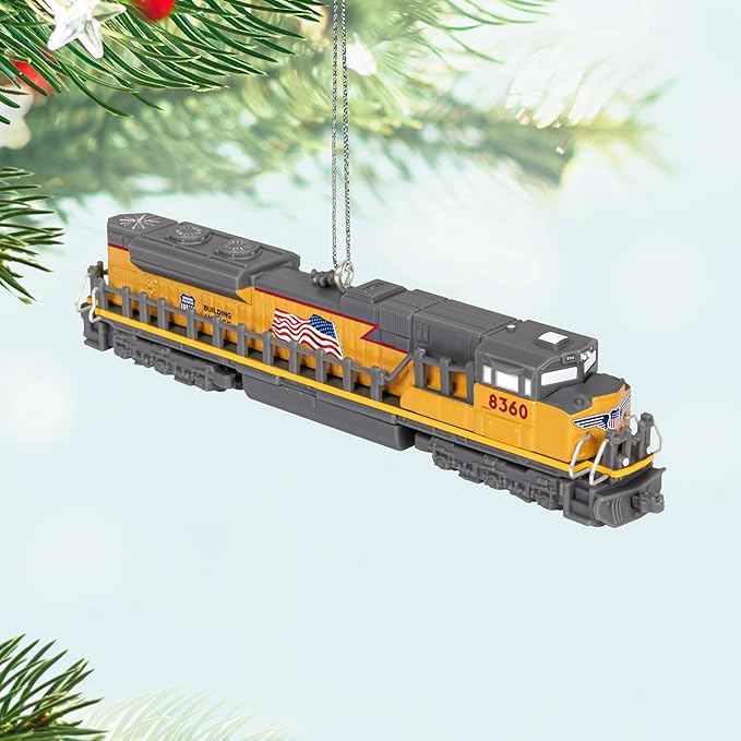Hallmark Keepsake Christmas Ornament 2024, Lionel Trains Union Pacific Legacy SD70ACE, Metal, Gifts for Train Lovers