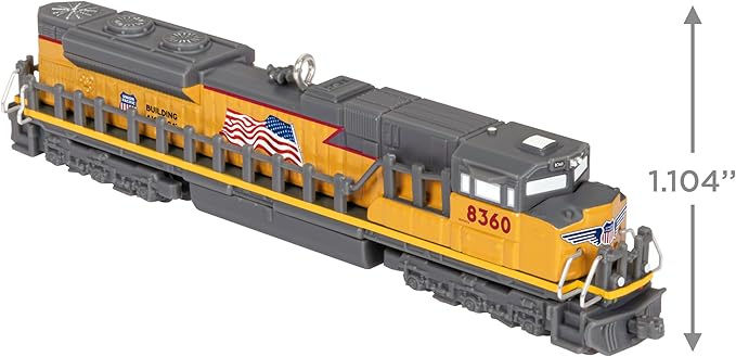 Hallmark Keepsake Christmas Ornament 2024, Lionel Trains Union Pacific Legacy SD70ACE, Metal, Gifts for Train Lovers