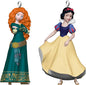 Hallmark Keepsake Mini Christmas Ornaments 2024, Disney Princess Merida and Snow White, Set of 2, Gifts for Disney Fans