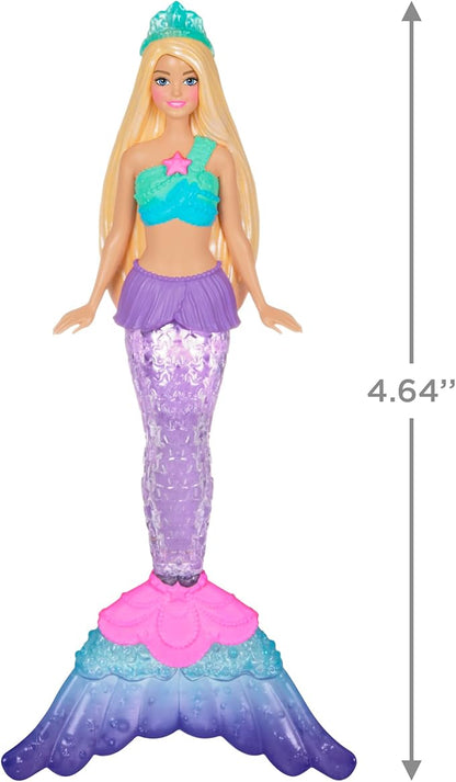 Hallmark Keepsake Christmas Ornament 2024, Barbie Mermaid with Light, Gifts for Her