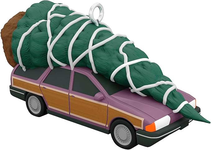 Hallmark 2024 Keepsake 0.8" Mini Christmas Ornament, National Lampoon's Christmas Vacation Griswold Family Tree, Christmas Movie Gifts
