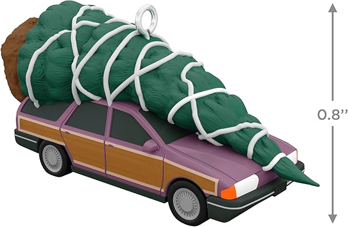 Hallmark 2024 Keepsake 0.8" Mini Christmas Ornament, National Lampoon's Christmas Vacation Griswold Family Tree, Christmas Movie Gifts