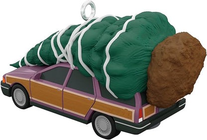 Hallmark 2024 Keepsake 0.8" Mini Christmas Ornament, National Lampoon's Christmas Vacation Griswold Family Tree, Christmas Movie Gifts