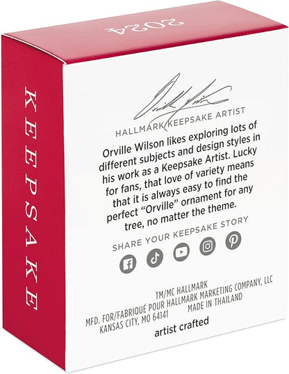 Hallmark 2024 Keepsake 0.8" Mini Christmas Ornament, National Lampoon's Christmas Vacation Griswold Family Tree, Christmas Movie Gifts