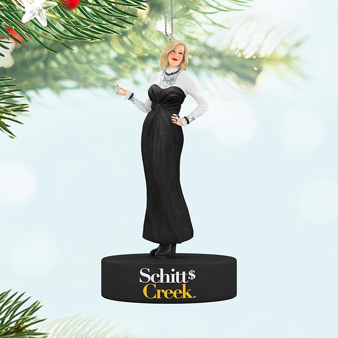 Hallmark Keepsake Christmas Ornament 2024, Schitt's Creek Moira Rose with Sound, TV Show Gifts