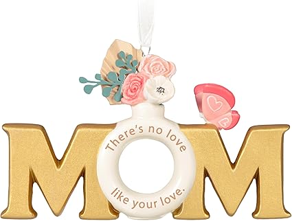 Hallmark Keepsake Christmas Ornament 2024, Mom's Love, Porcelain, Gift for Her