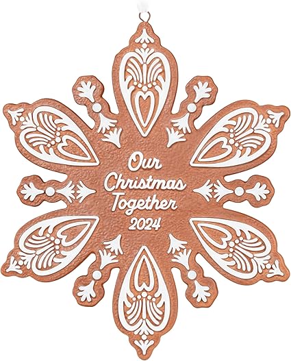 Hallmark Keepsake Christmas Ornament 2024, Our Christmas Together 2024, Porcelain