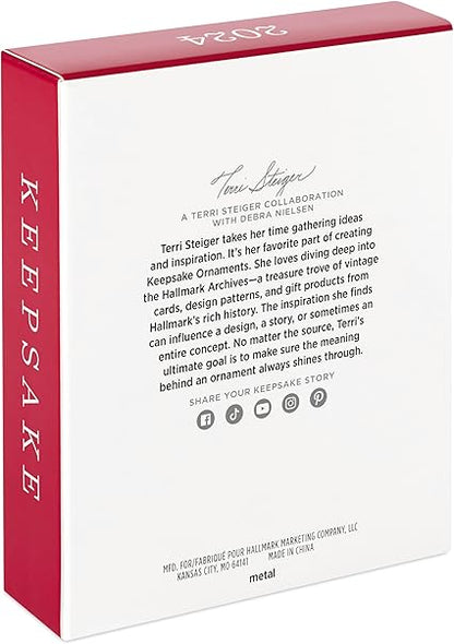 Click to see full view       Hallmark Keepsake Christmas Ornament 2024, Remembering a Beautiful Soul, Metal, Remembrance Gift