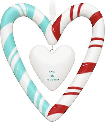 Hallmark Keepsake Christmas Ornament 2024, Hallmark Channel Spread The Love, Porcelain