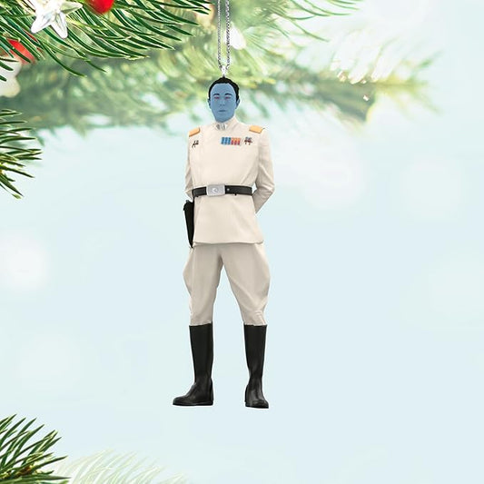 Hallmark Keepsake Christmas Ornament 2024, Star Wars: Ahsoka Grand Admiral Thrawn, Gifts for Star Wars Fans