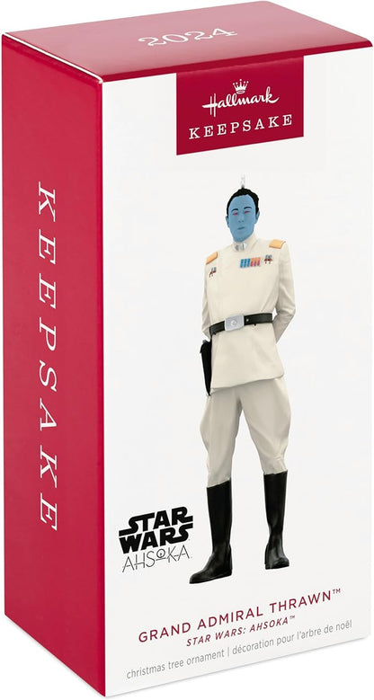 Hallmark Keepsake Christmas Ornament 2024, Star Wars: Ahsoka Grand Admiral Thrawn, Gifts for Star Wars Fans