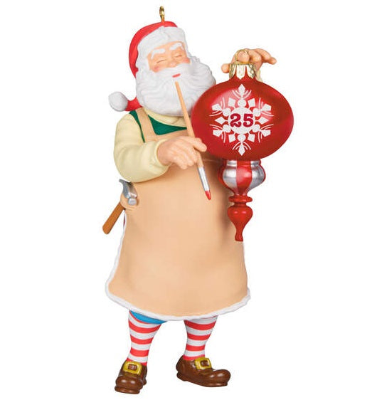 Hallmark Keepsake Ornament 2024 Toymaker Santa 25th Anniversary LIMITED EDITION