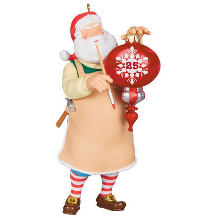 Hallmark Keepsake Ornament 2024 Toymaker Santa 25th Anniversary LIMITED EDITION