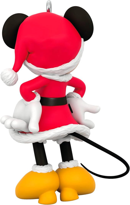 Hallmark Keepsake Christmas Ornament 2024, Disney Minnie Mouse Very Merry Minnie, Gifts for Disney Fans
