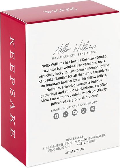 Hallmark Keepsake Christmas Ornament 2024, Disney Minnie Mouse Very Merry Minnie, Gifts for Disney Fans