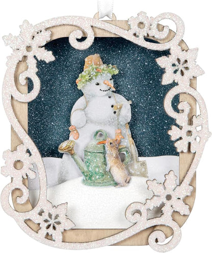 Hallmark Keepsake Christmas Ornament 2024, Marjolein Bastin Winter Wonder Papercraft, Gifts for Nature Lovers