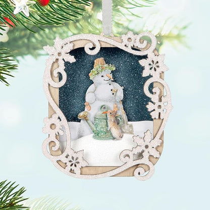 Hallmark Keepsake Christmas Ornament 2024, Marjolein Bastin Winter Wonder Papercraft, Gifts for Nature Lovers