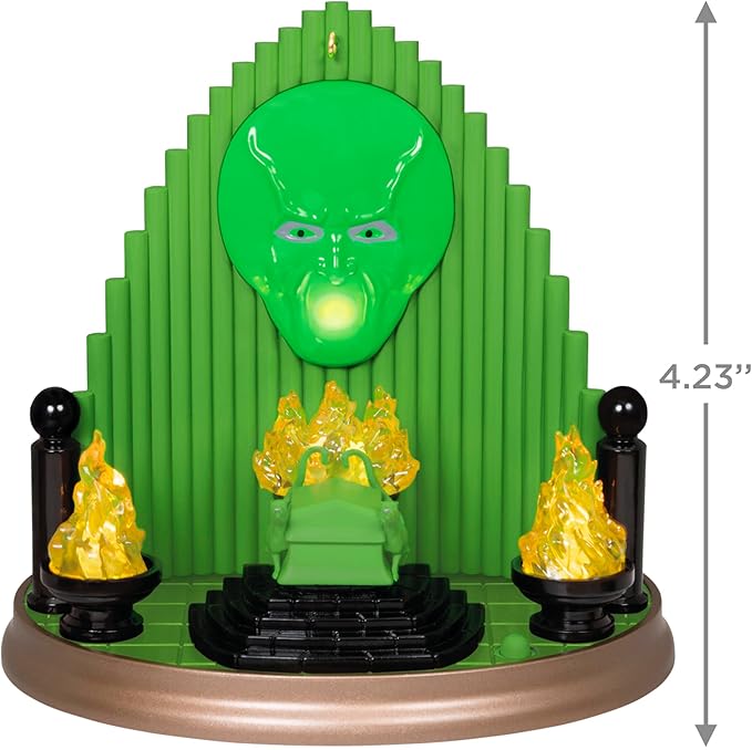 Hallmark Keepsake Christmas Ornament 2024, The Wizard of Oz The Great and Powerful Oz with Light and Sound, Movie Gifts