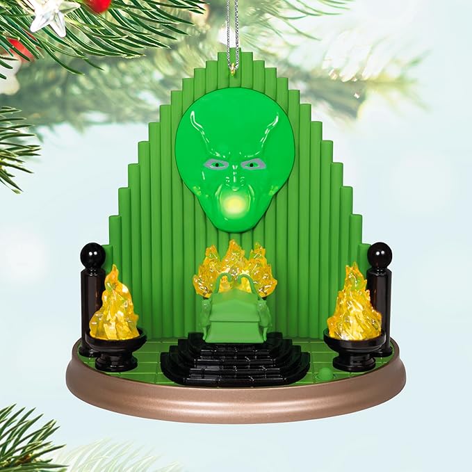 Hallmark Keepsake Christmas Ornament 2024, The Wizard of Oz The Great and Powerful Oz with Light and Sound, Movie Gifts