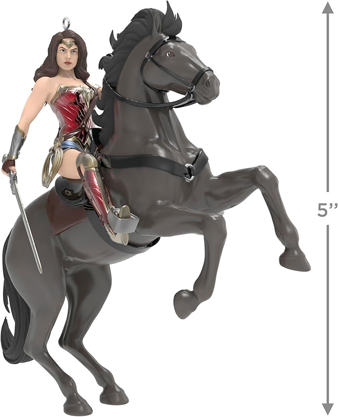 Hallmark Keepsake Christmas Ornament 2024, DC Wonder Woman, Gifts for DC Comics Fans
