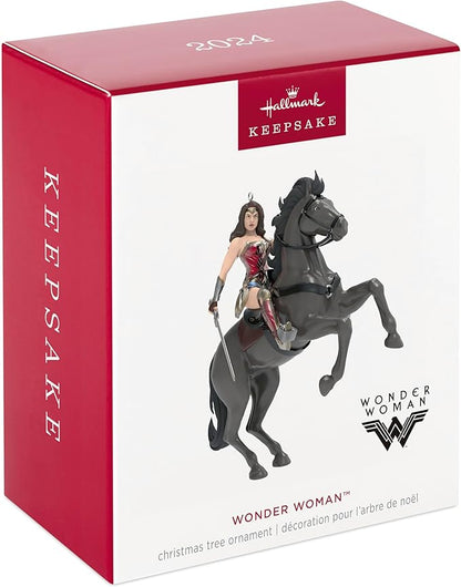 Hallmark Keepsake Christmas Ornament 2024, DC Wonder Woman, Gifts for DC Comics Fans