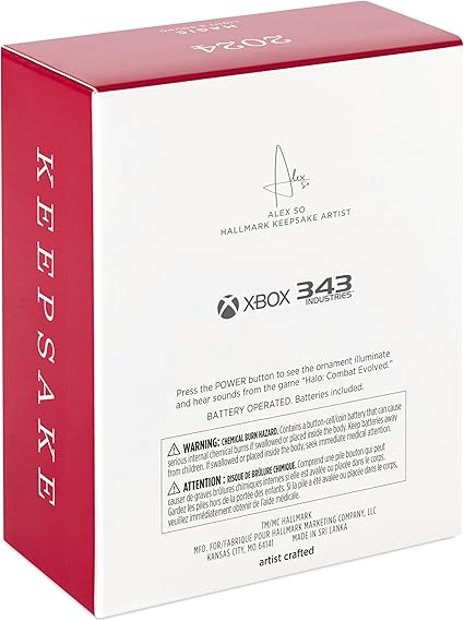 Hallmark Keepsake Christmas Ornament 2024, Original Xbox Console with Light and Sound, Gifts for Gamers
