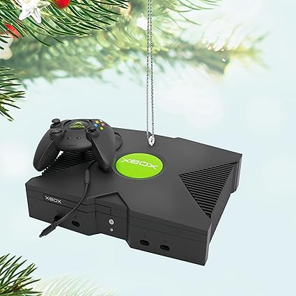 Hallmark Keepsake Christmas Ornament 2024, Original Xbox Console with Light and Sound, Gifts for Gamers