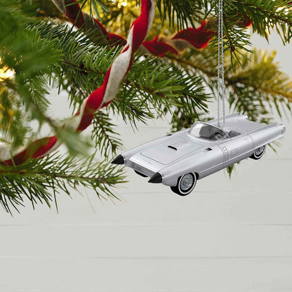 Hallmark 2021 Keepsake Christmas Ornament Legendary Concept Cars 1959 Cadillac Cyclone, Metal