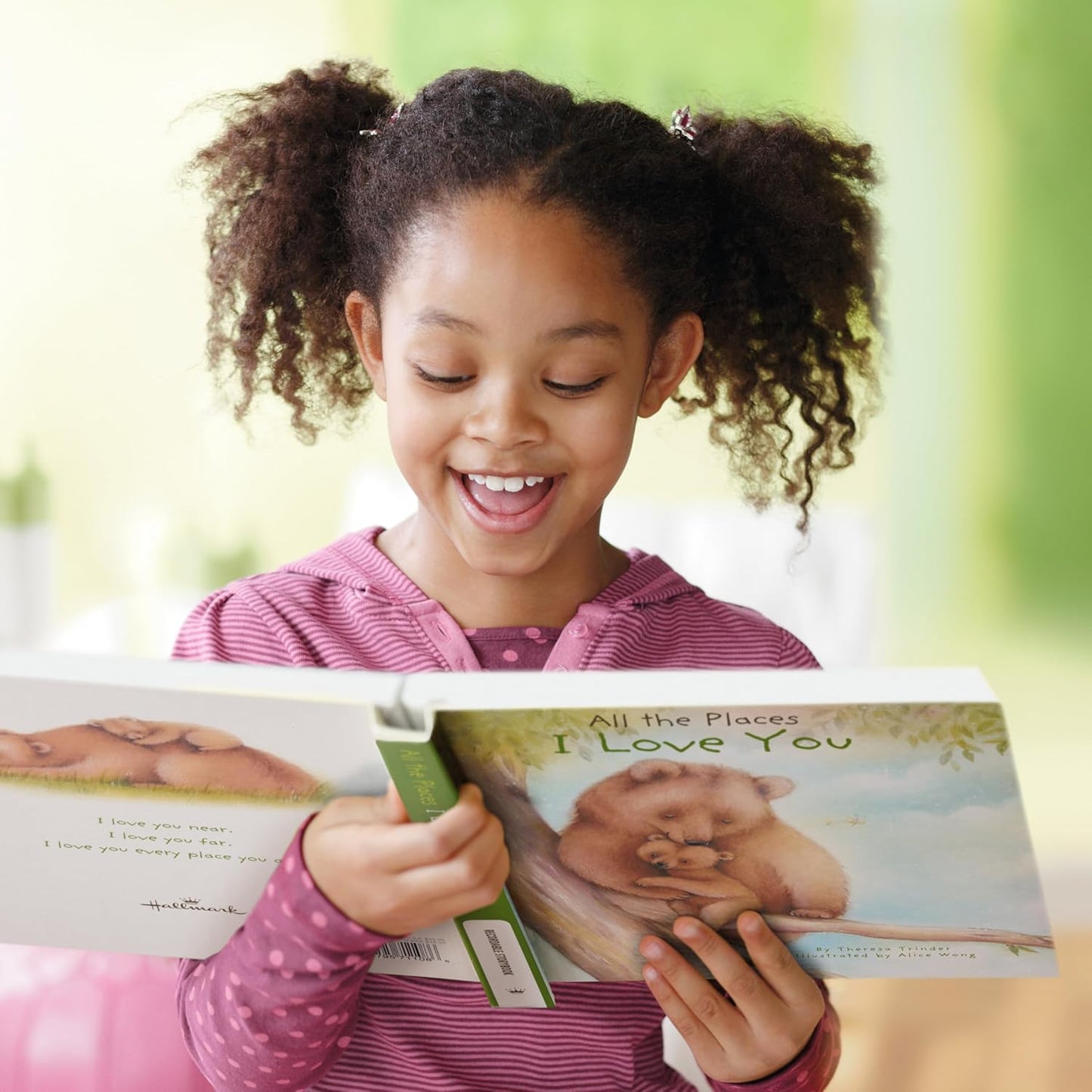 Hallmark Recordable Book with Music for Children (All The Places I Love You)