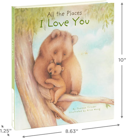 Hallmark Recordable Book with Music for Children (All The Places I Love You)