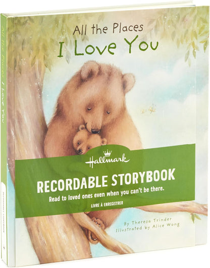 Hallmark Recordable Book with Music for Children (All The Places I Love You)