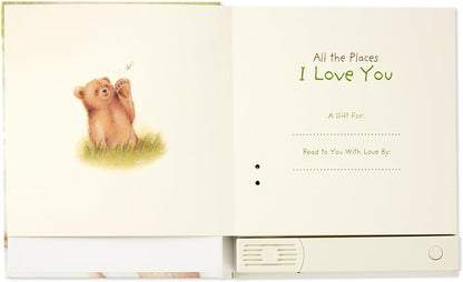Hallmark Recordable Book with Music for Children (All The Places I Love You)