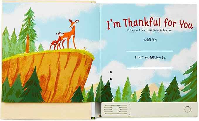 Hallmark I'm Thankful for You Recordable Storybook